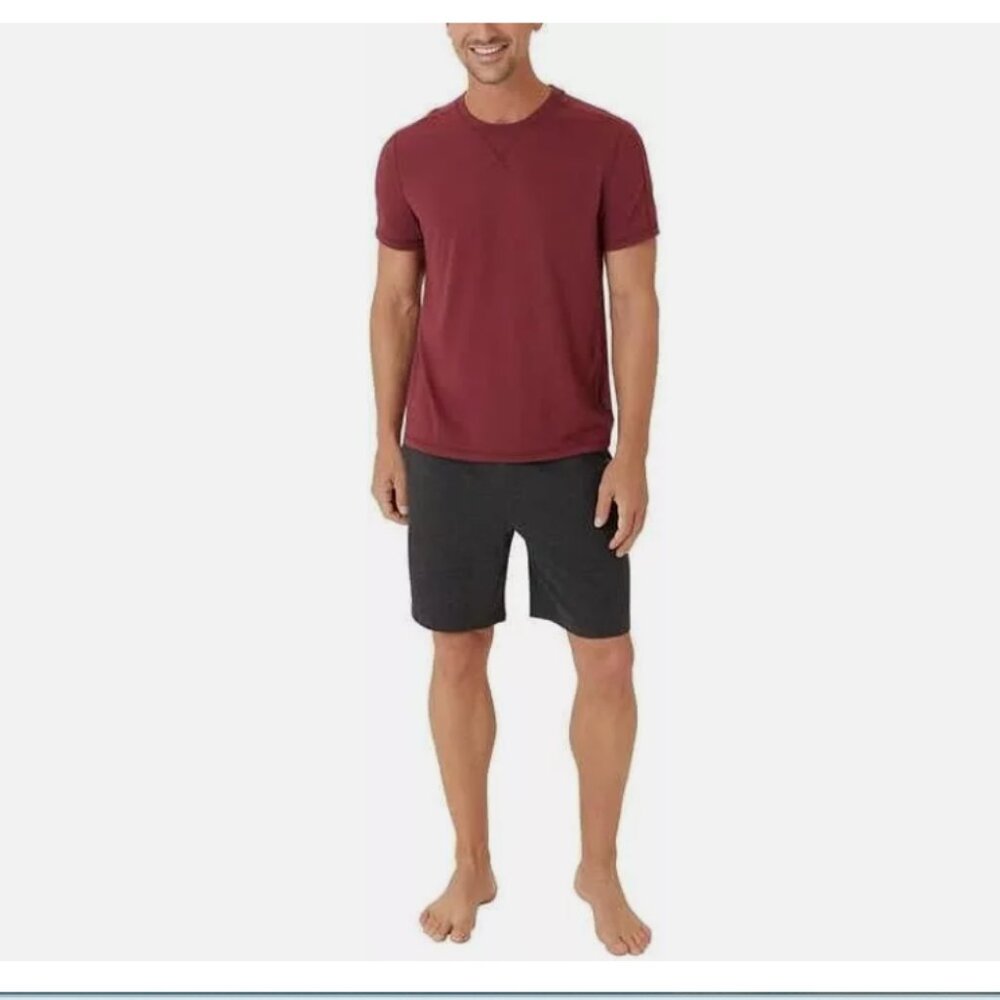 Eddie Bauer Men's 2-piece Lounge Set (Red, L)